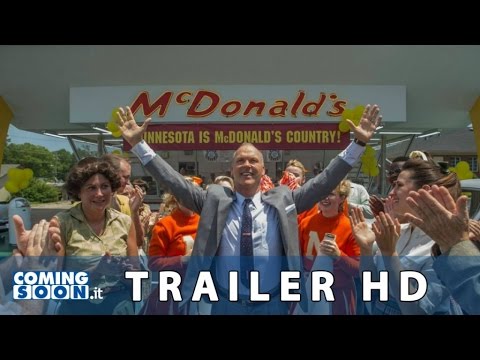 The Founder (Michael Keaton): Primo Trailer Italiano Ufficiale del film sul fondatore di McDonald&#039;s