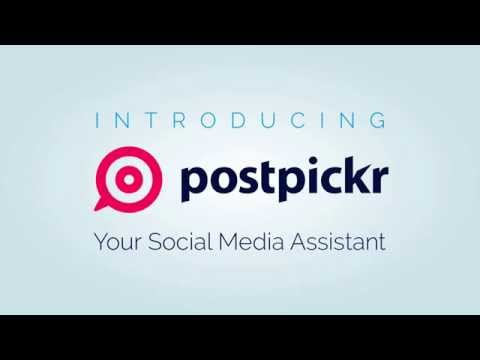 PostPickr, Your Social Media Assistant - Eppela Crowdfunding Promo
