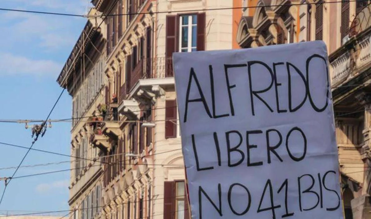 Alfredo Cospito, rinnovato il 41bis per l’anarchico