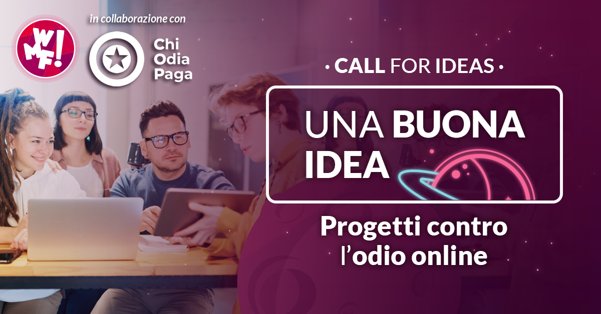 Odio online, arriva la Call for Ideas per il terzo settore