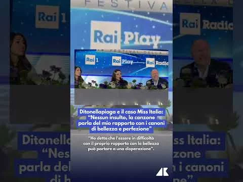 Ditonellapiaga e il caso Miss Italia: “La canzone parla del mio rapporto con i canoni di bellezza”