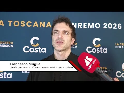 Sanremo 2026: Muglia (Costa Crociere), ‘a bordo residency di Max Pezzali’