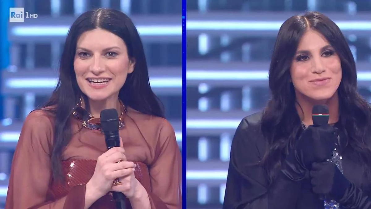 Sanremo 2026, doppia Laura Pausini sul palco: l’imitazione di Vincenzo De Lucia