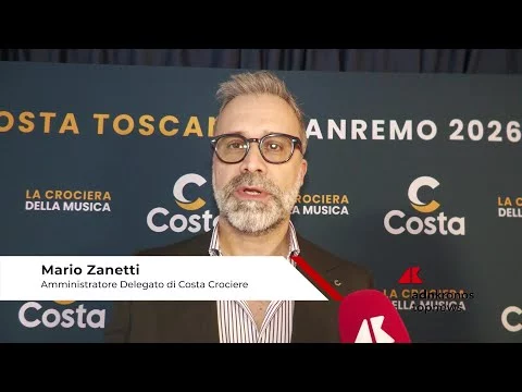 Sanremo: Zanetti (Costa Crociere), ‘costruiamo esperienze iconiche che uniscono musica e turismo’
