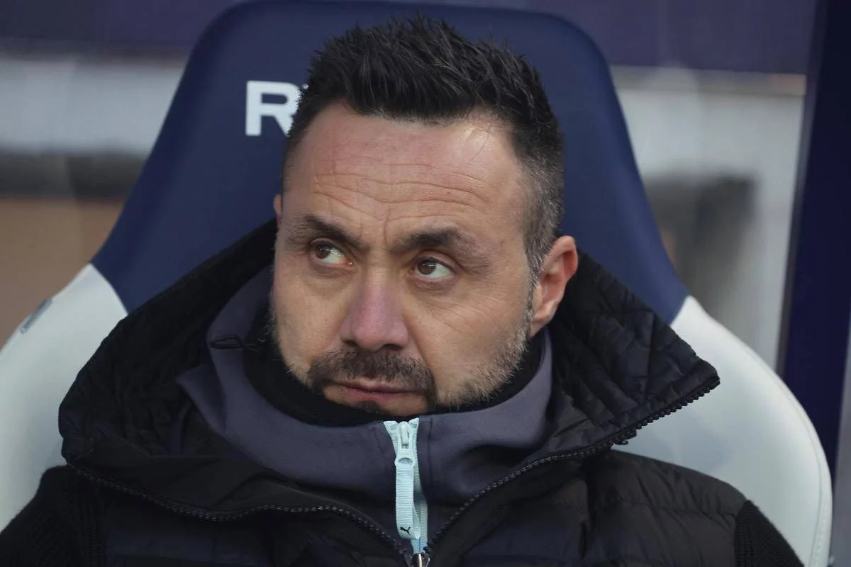 De Zerbi al Tottenham scatena la protesta dei tifosi: “Non lo vogliamo”