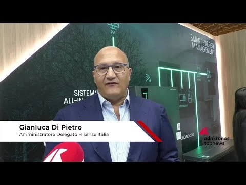 Energia: Di Pietro (Hisense Italia), ‘pronti a servire mercato italiano con prodotti energy storage’