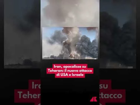 Iran, apocalisse su Teheran: il nuovo attacco di USA e Israele