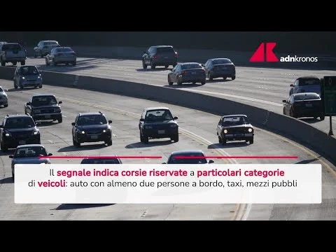 Rombo bianco su sfondo blu, nuovo cartello stradale: cosa significa