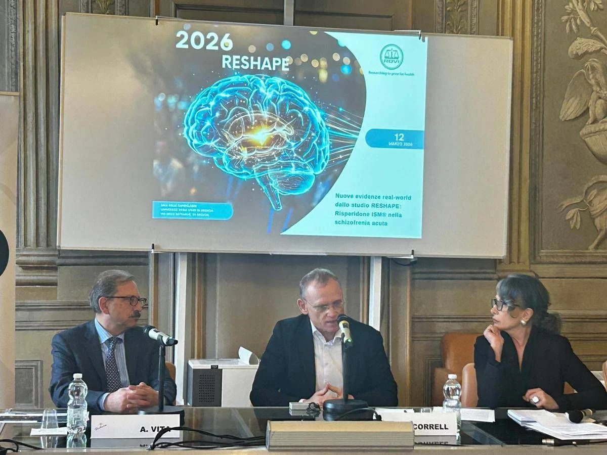 Schizofrenia acuta, studio europeo: “Sintomi sotto controllo con risperidone”