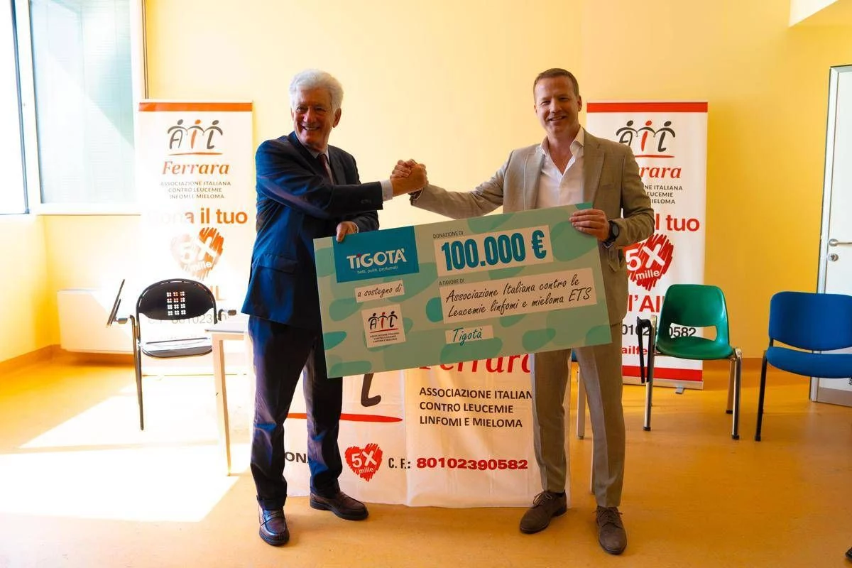 Cure domiciliari onco-ematologiche, Ail riceve 100mila euro da campagna Tigotà