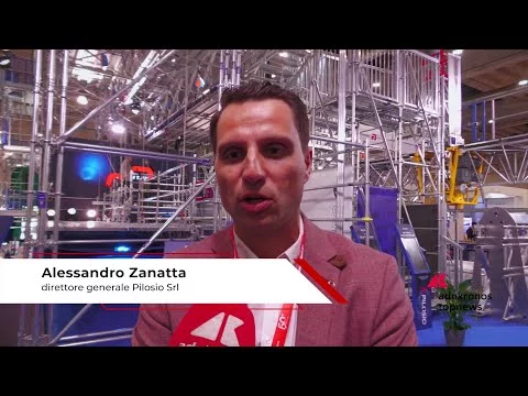 Gic 2026: Zanatta (Pilosio Srl), ‘qui in anteprima nostra piattaforma sospesa Flydeck’