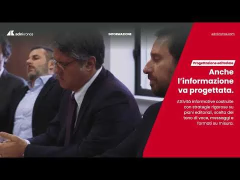 Il Gruppo Adnkronos: attività, competenze, soluzioni