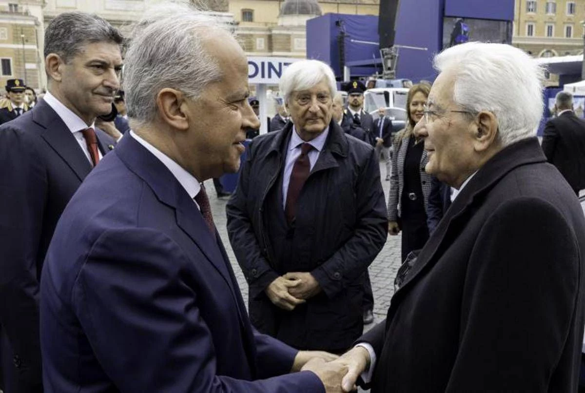 Roma, Mattarella visita lo ‘Spazio legalità’ a piazza del Popolo