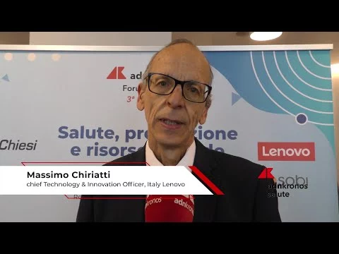 Sanità: Chiriatti (Lenovo), ‘medici imparino a delegare all’Ai con consapevolezza’