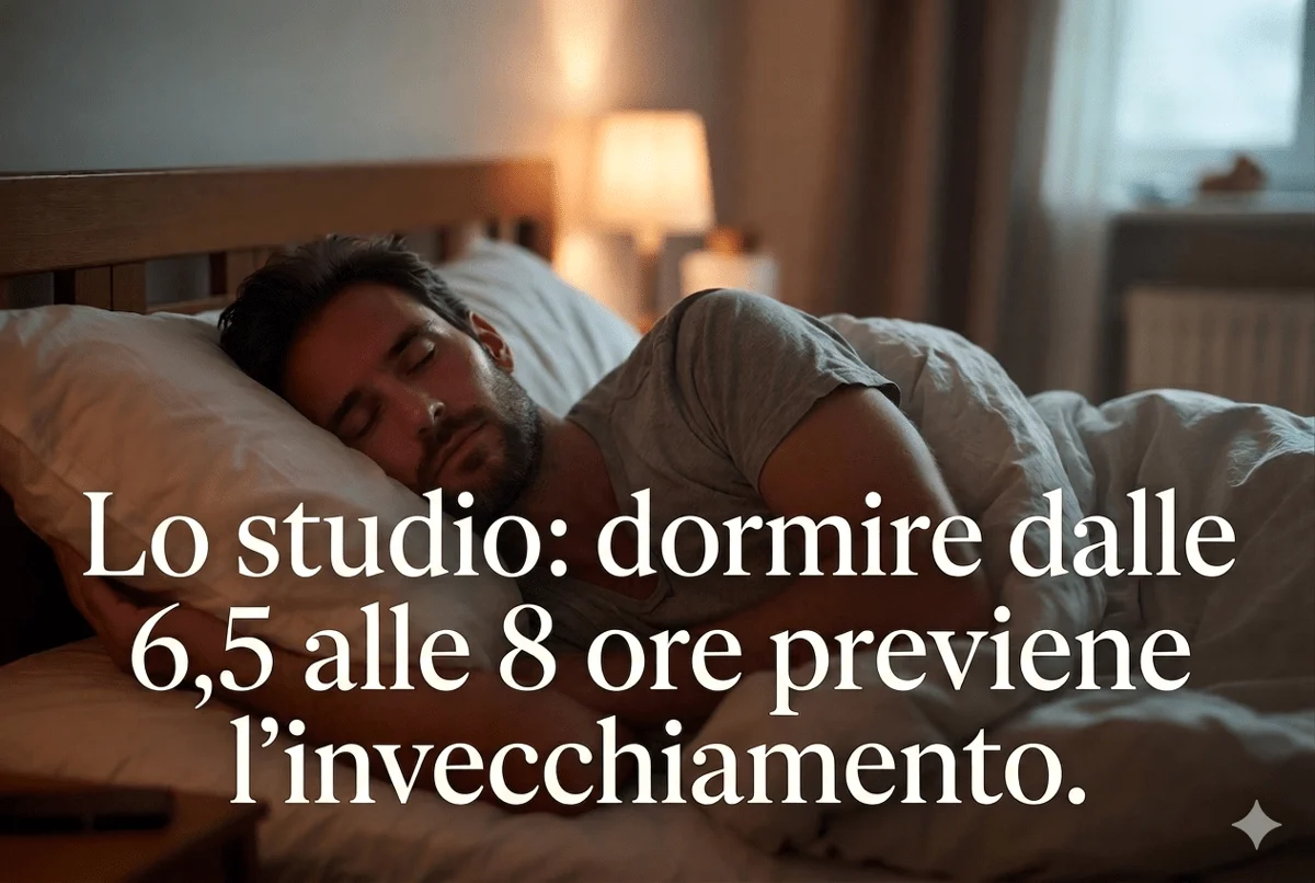 Chi dorme troppo (o troppo poco) ‘invecchia prima’, lo studio