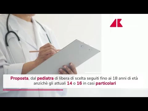Dal pediatra fino a 18 anni d’età, la proposta nella bozza della riforma sui medici di famiglia