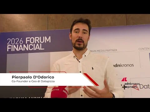 Financial Forum 2026: D’Odorico (Datapizza), ‘dati e AI nuova finanza che anticipa decisioni e