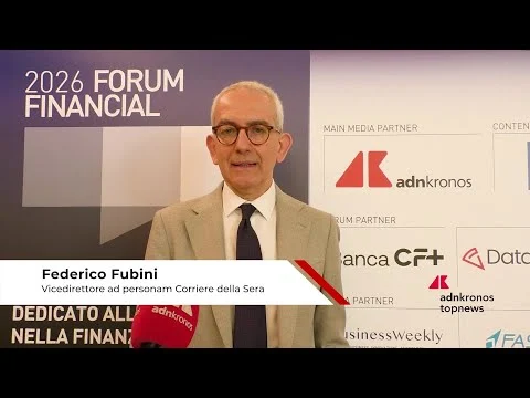 Financial Forum 2026: Fubini (Corriere della Sera), ‘AI trasforma funzione finance’