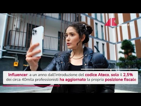 Influencer in Italia, settore cresce ma in pochi aggiornano posizione fiscale