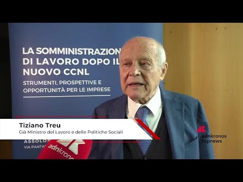 Lavoro, Treu: “Agenzie protagoniste nel mercato del lavoro”