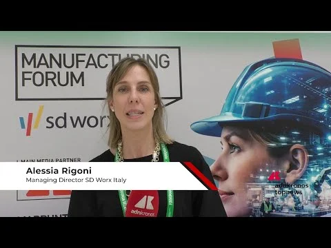 Manufacturing Forum 2026: Rigoni (SD Worx), ‘dati e persone nuove leve strategiche del settore’
