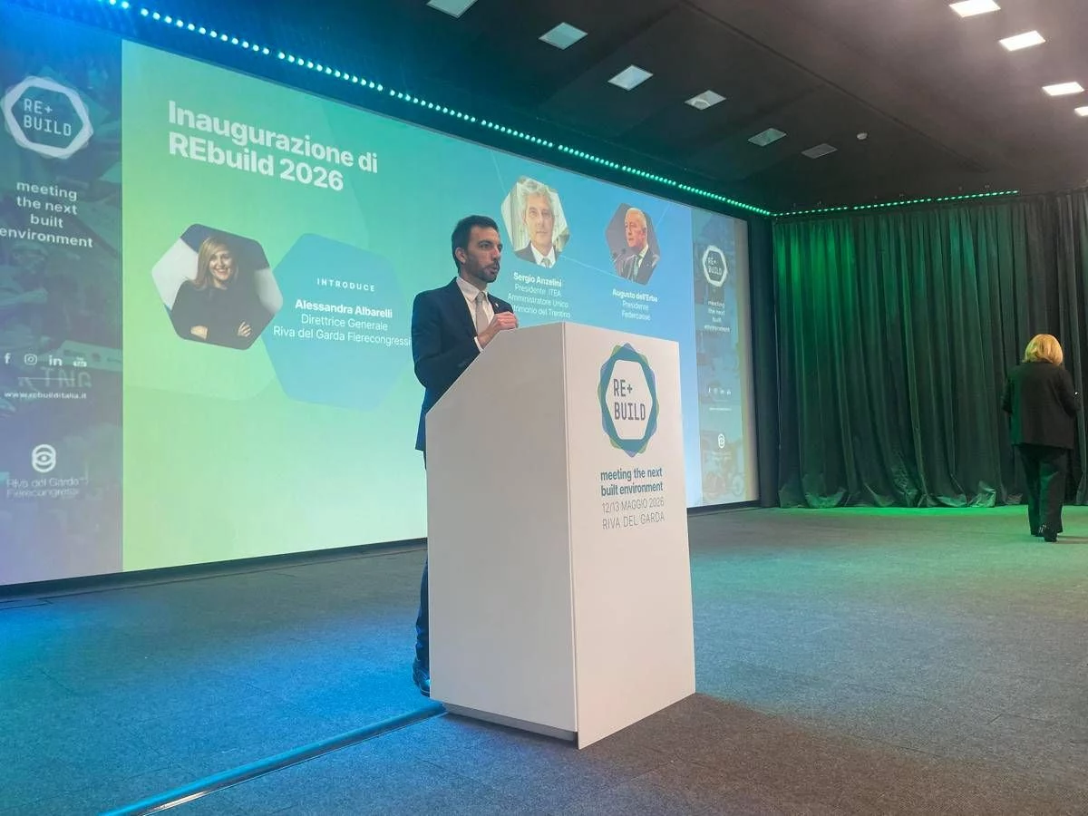 Rebuild 2026, Marchiori (Provincia Trento): “L’emergenza abitativa si affronta mettendo in rete i territori”