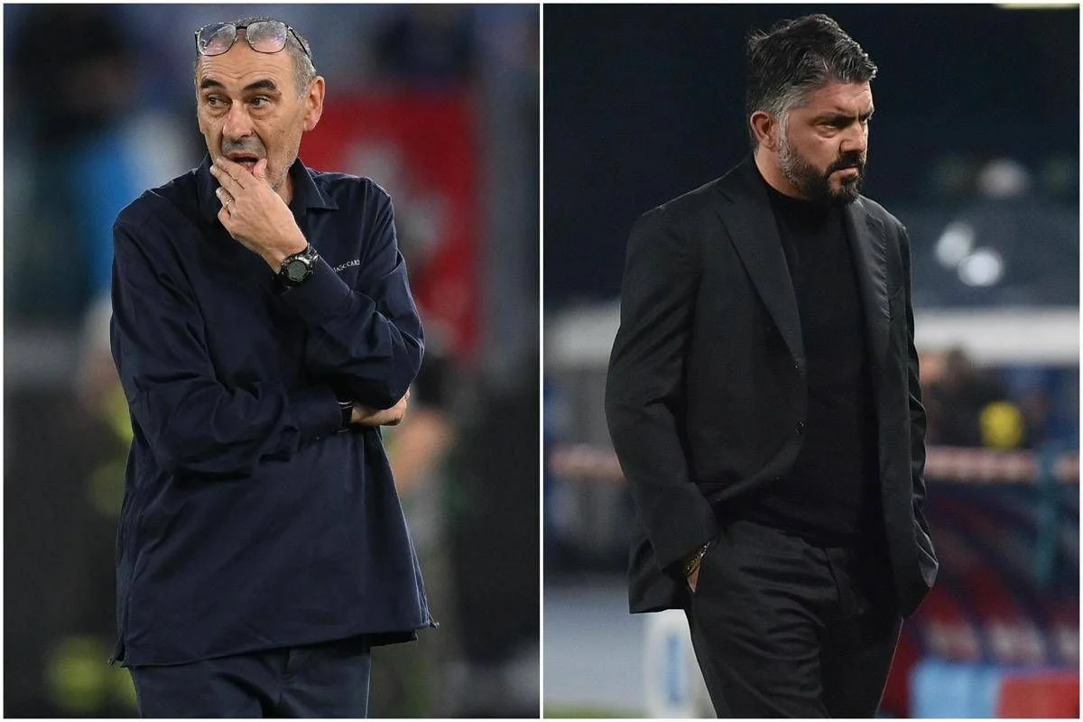 Serie A, iniziato domino allenatori: Sarri all’Atalanta, Gattuso alla Lazio