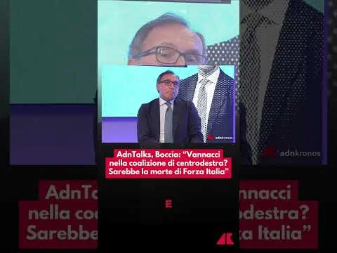 AdnTalks, Boccia: “Vannacci nella coalizione di centrodestra? Sarebbe la morte di Forza Italia”