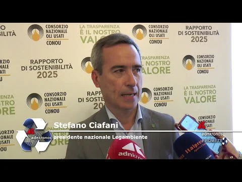 Ambiente: Ciafani (Legambiente), ‘picchi straordinari di raccolta e rigenerazione olio minerale’