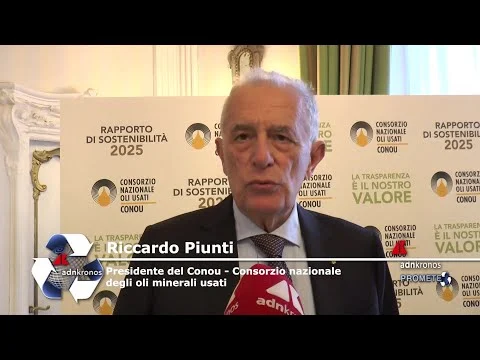 Ambiente: Piunti (Conou), ‘modello consortile a sostegno della sostenibilità’