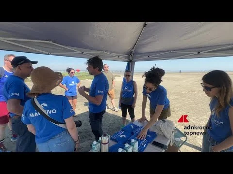 Arca Fondi e Marevivo portano ‘Arca Blue Leaders’ sulla spiaggia della Boschettona