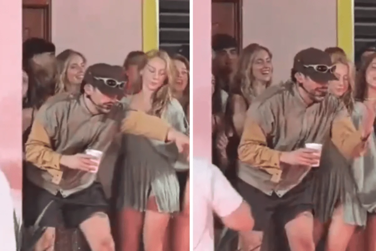 Chiara Ferragni al concerto di Bad Bunny a Madrid ma… sul palco – il video