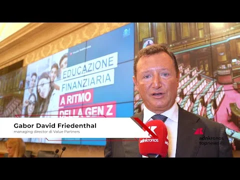 Educazione finanziaria: Friedenthal (Value Partners), ‘Bisogna aumentare l’afabetizzazione