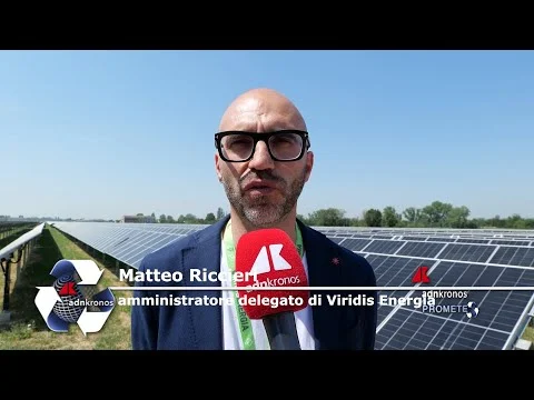 Energia: Riccieri (Viridis), ‘a Poviglio fotovoltaico che produce circa 16 GWh l’anno di energia
