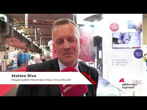 Hydrogen Expo 2026: Riva (Maximator Italy e Inox Riva Srl), ‘celebriamo traguardo di 7 stazioni di