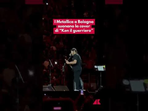 I Metallica a Bologna suonano la cover di “Ken il guerriero”