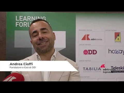 Learning Forum 2026, Cioffi (DD): “Con Edutainment persone al centro del cambiamento”
