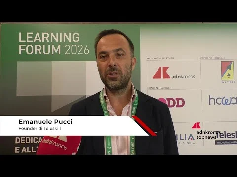 Learning Forum 2026, Pucci (Teleskill): “Engagement è chiave della formazione efficace”