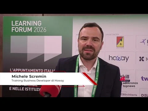 Learning Forum 2026, Scremin (Howay): “Ikea Effect nella formazione per co-costruire competenze
