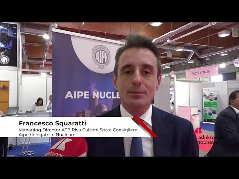 Nuclear Expo 2026:  Squaratti (ATB Riva Calzoni – Aipe), ‘per entrare nel nucleare servono