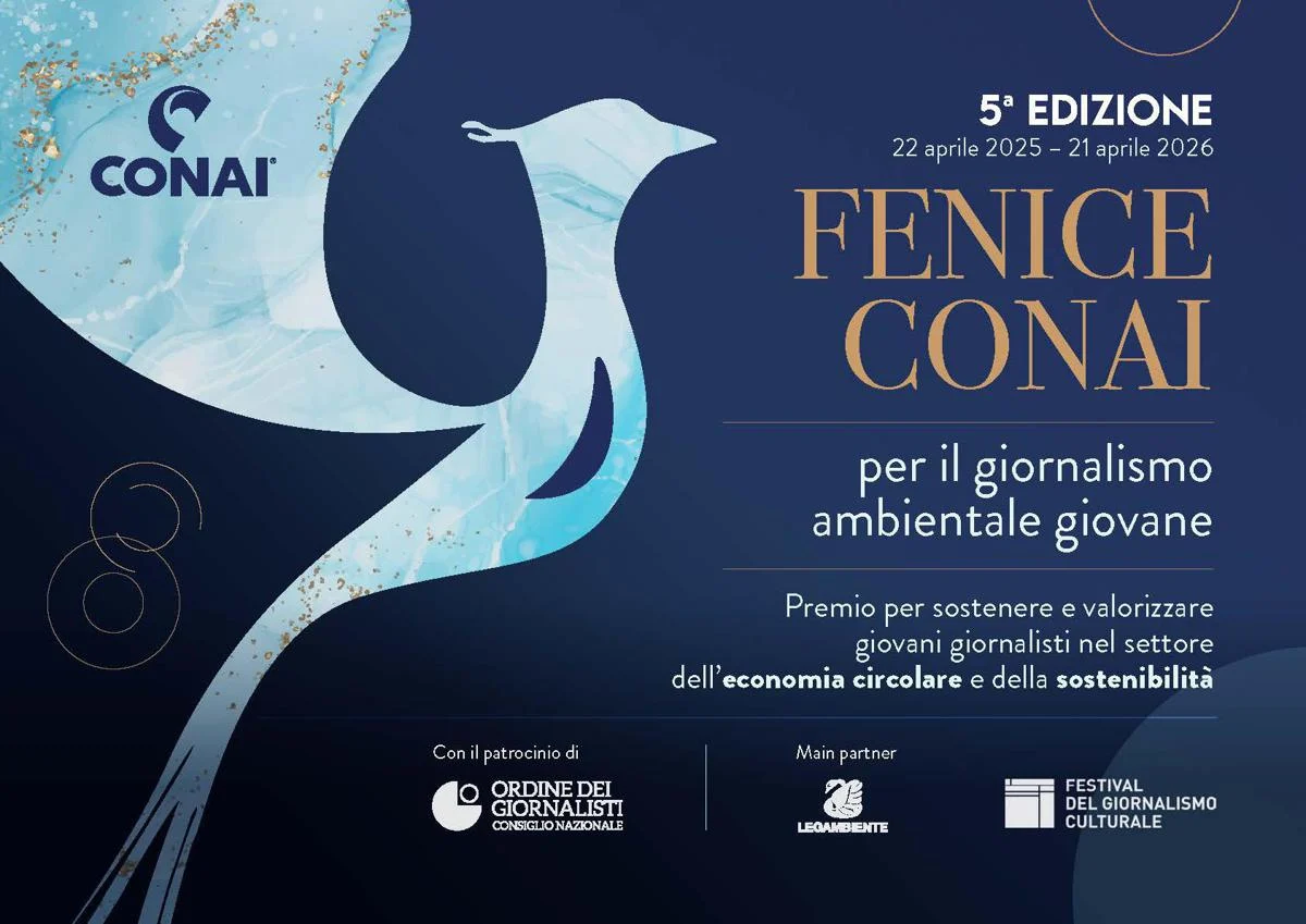 Premi: la giuria della quinta edizione del Fenice Conai per il giornalismo ambientale giovane