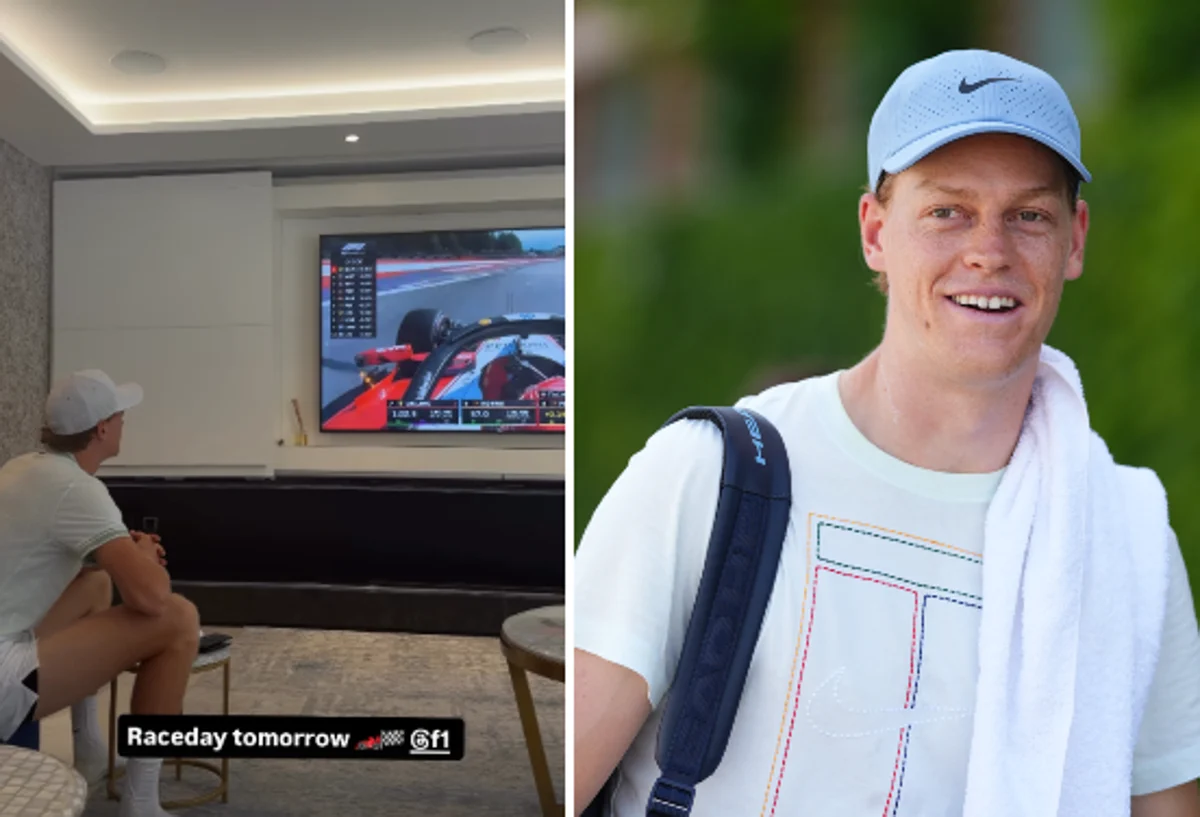 Sinner passione F1, Leclerc ‘sorpassa’ e Jannik… esulta – Il video