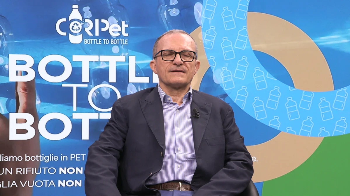 Sostenibilità, Dentis (Coripet): “In 2025 totale riciclato per bottiglie al 33%”