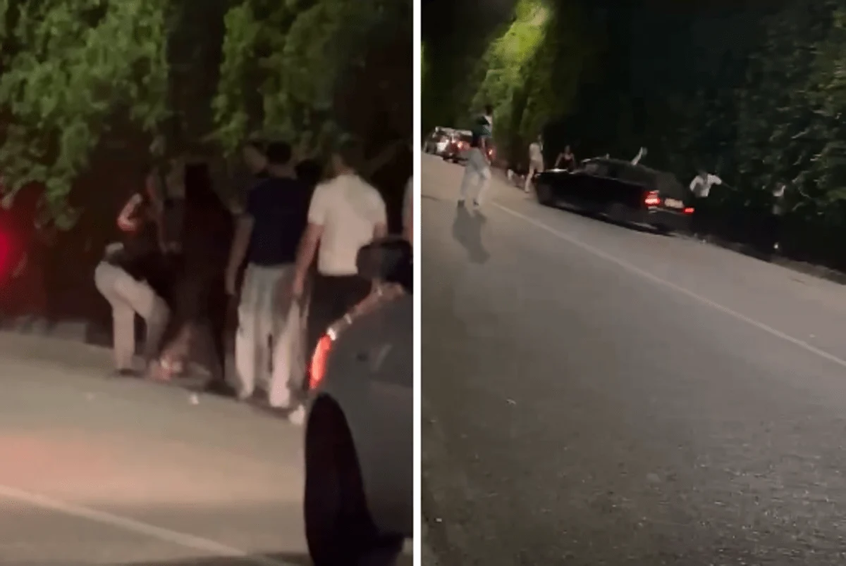 Taormina, auto a tutta velocità su giovani fuori da una discoteca – Il video
