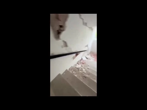 Terremoto in Venezuela, la fuga dal palazzo distrutto – Video