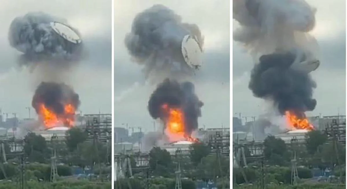Ucraina, super attacco a raffineria russa: piove petrolio dopo il raid. Zelensky: “Se Kiev brucia, brucerà anche Mosca”﻿
