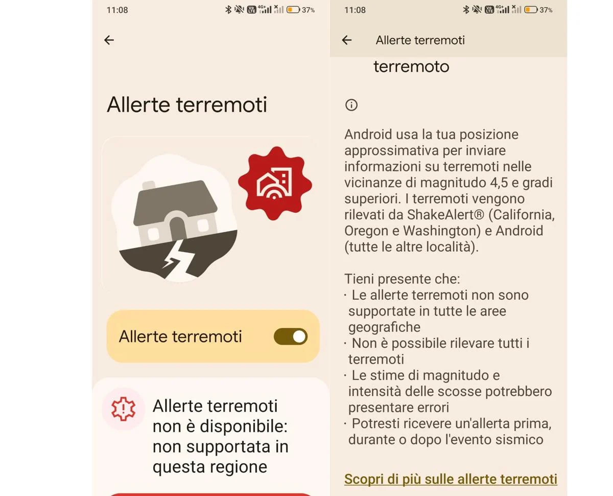 Venezuela, su alert terremoti alla popolazione l’Italia è ‘scoperta’ e il sistema Android non è attivo