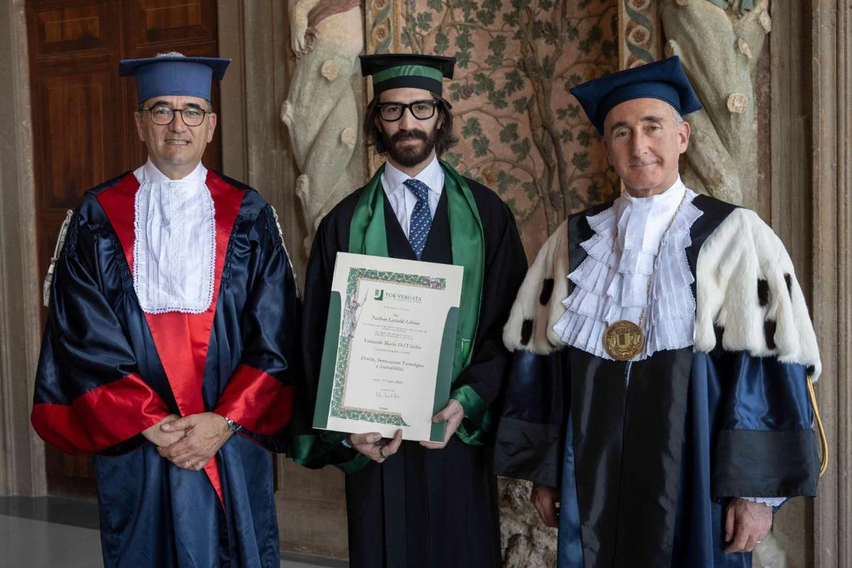 Università, a Leonardo Maria Del Vecchio laurea honoris causa Diritto innovazione tecnologica e sostenibilità
